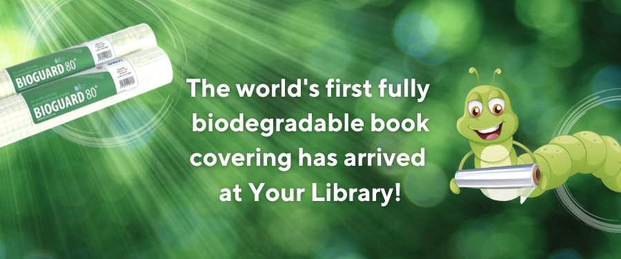 Bioguard biodegradable book covering