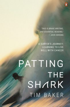 Patting the shark by Tim Baker