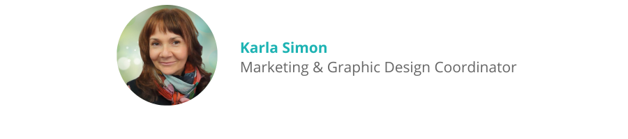 Karla Simon - marketing & graphic design coordinator