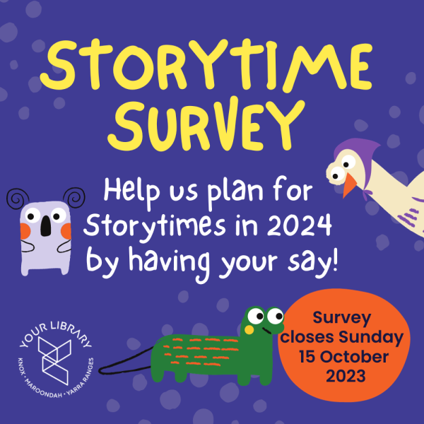 Storytime survey