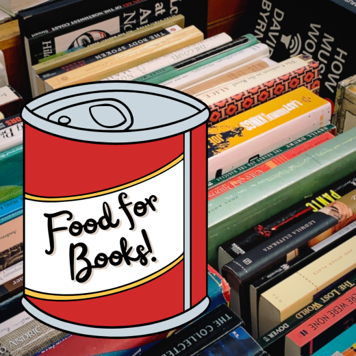 Food for books fundraiser