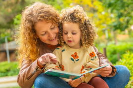 Storytime in the garden