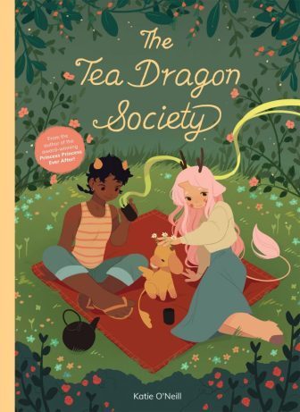  The Tea Dragon Society. 1,  written & illustrated by Katie O'Neill ; lettered by Saida Temofonte ; designed by Hilary Thompson ; edited by Ari Yarwood.